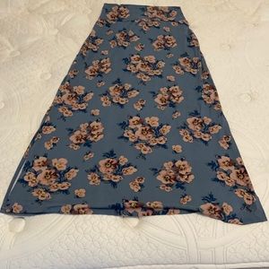 Blue Large Agnes & Dora Maxi Skirt